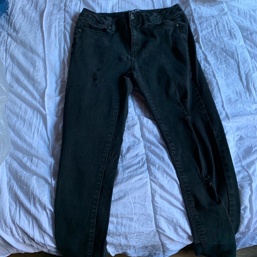 BLACK WAXJEANS,